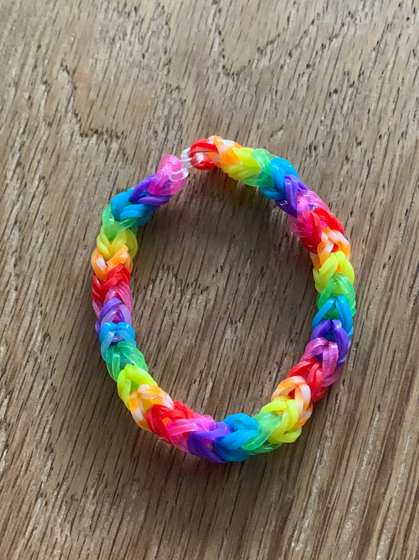 Loom band Rainbow  bracelet